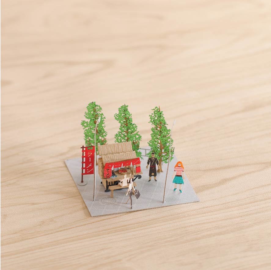 Yatai - FingerART Paper Miniature Model (SJ-523)