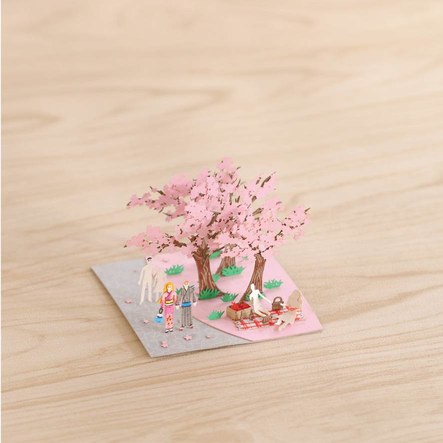 Hanami - FingerART Paper Miniature Model (SJ-524)