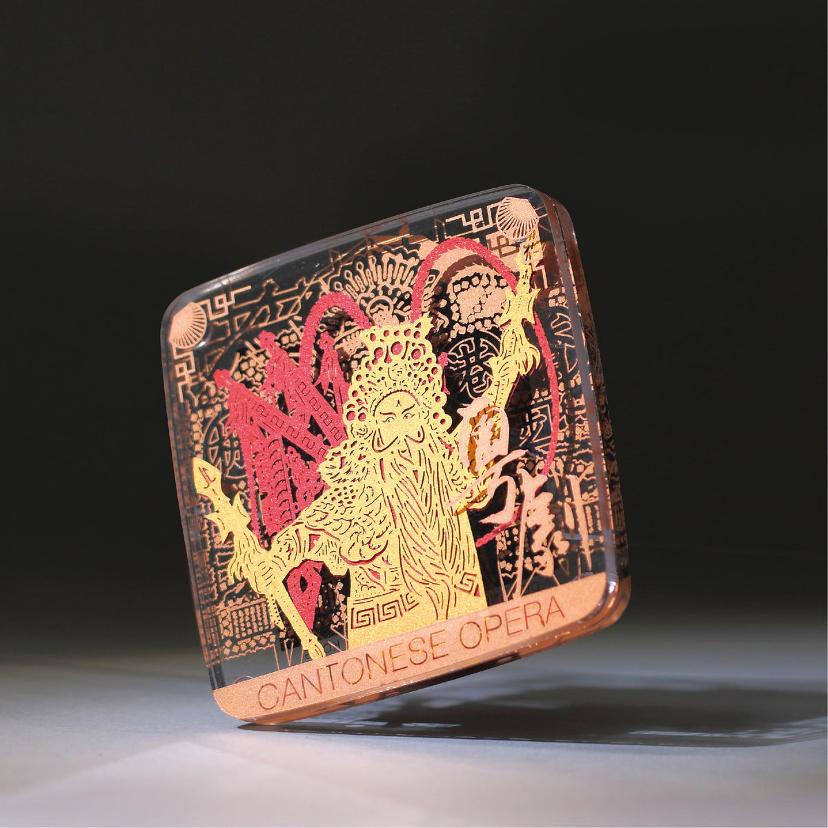 POSTalk Paper Art Magnet - Cantonese Opera (Jing)(PM-09)