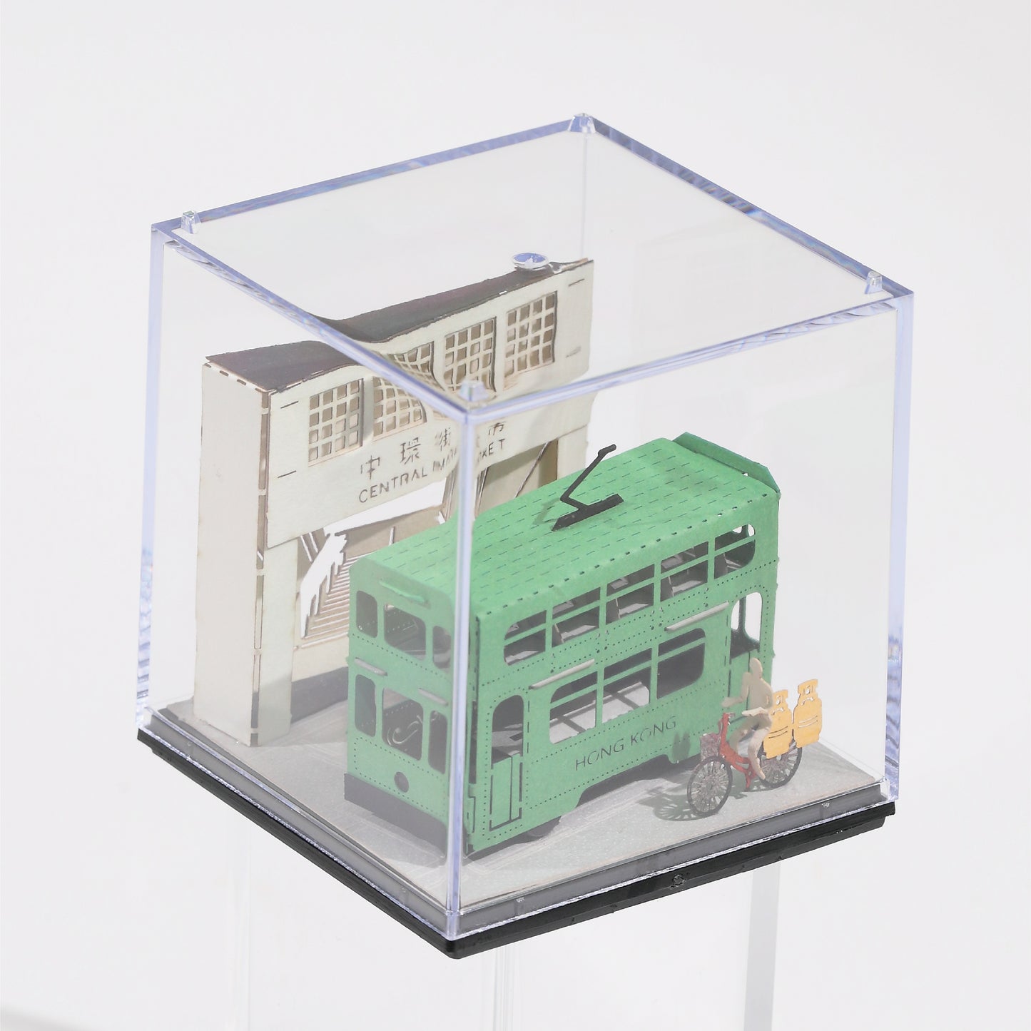 Hong Kong Tram - FingerART Paper Miniature Model (HK-644)