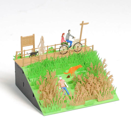 Leisure life  - FingerART Paper Miniature Model (LS-532)