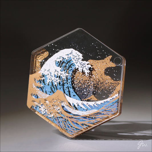 POSTalk Paper Art Magnet - The Great Wave (PM-17)