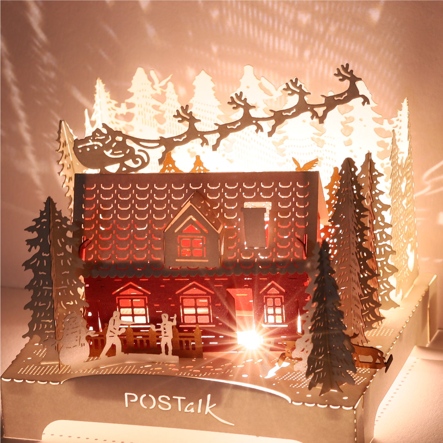 X'mas Village House (Grand Version) - POSTalk Light Model (LM-45)