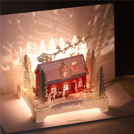 X'mas Village House (Grand Version) - POSTalk Light Model (LM-45)