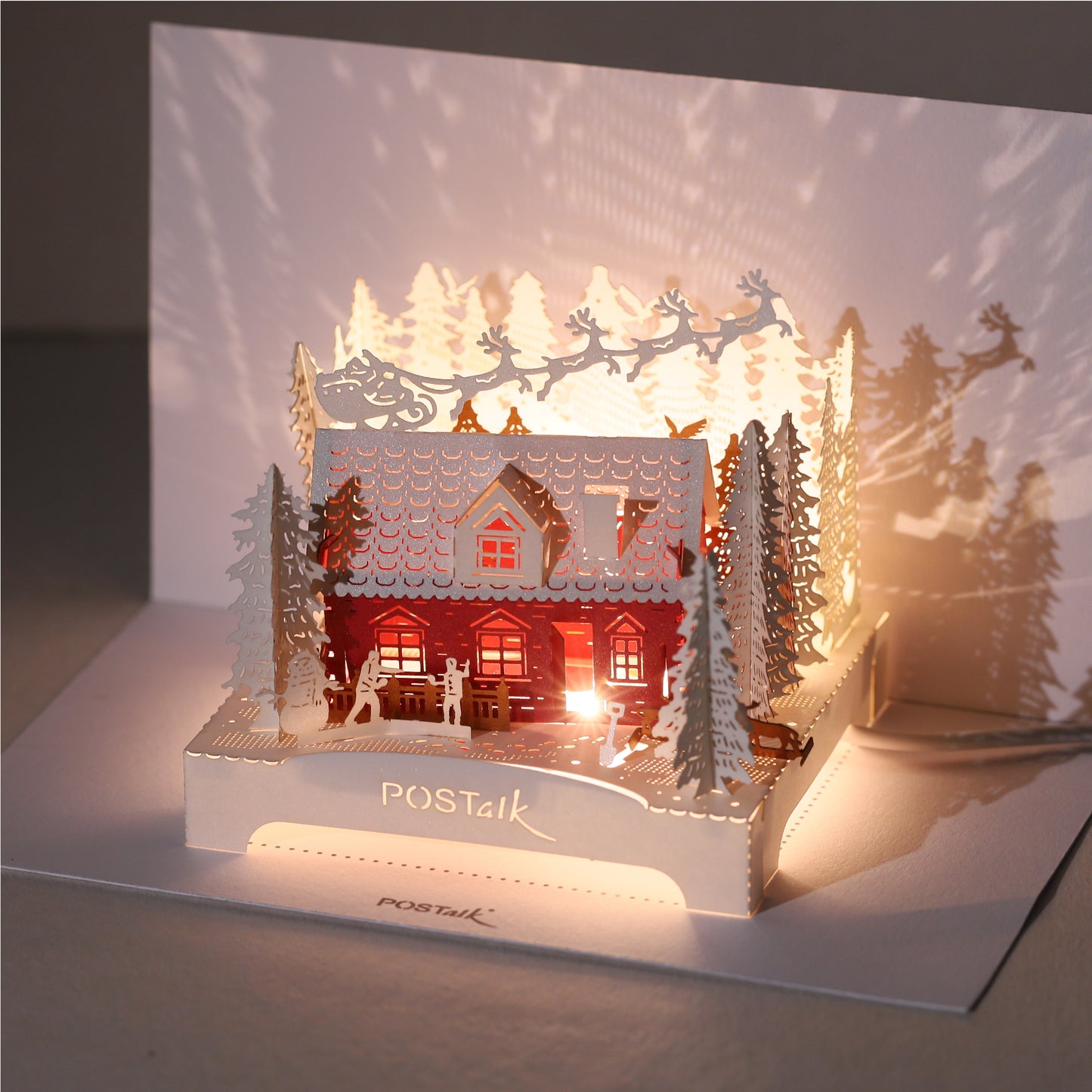 X'mas Village House (Grand Version) - POSTalk Light Model (LM-45)