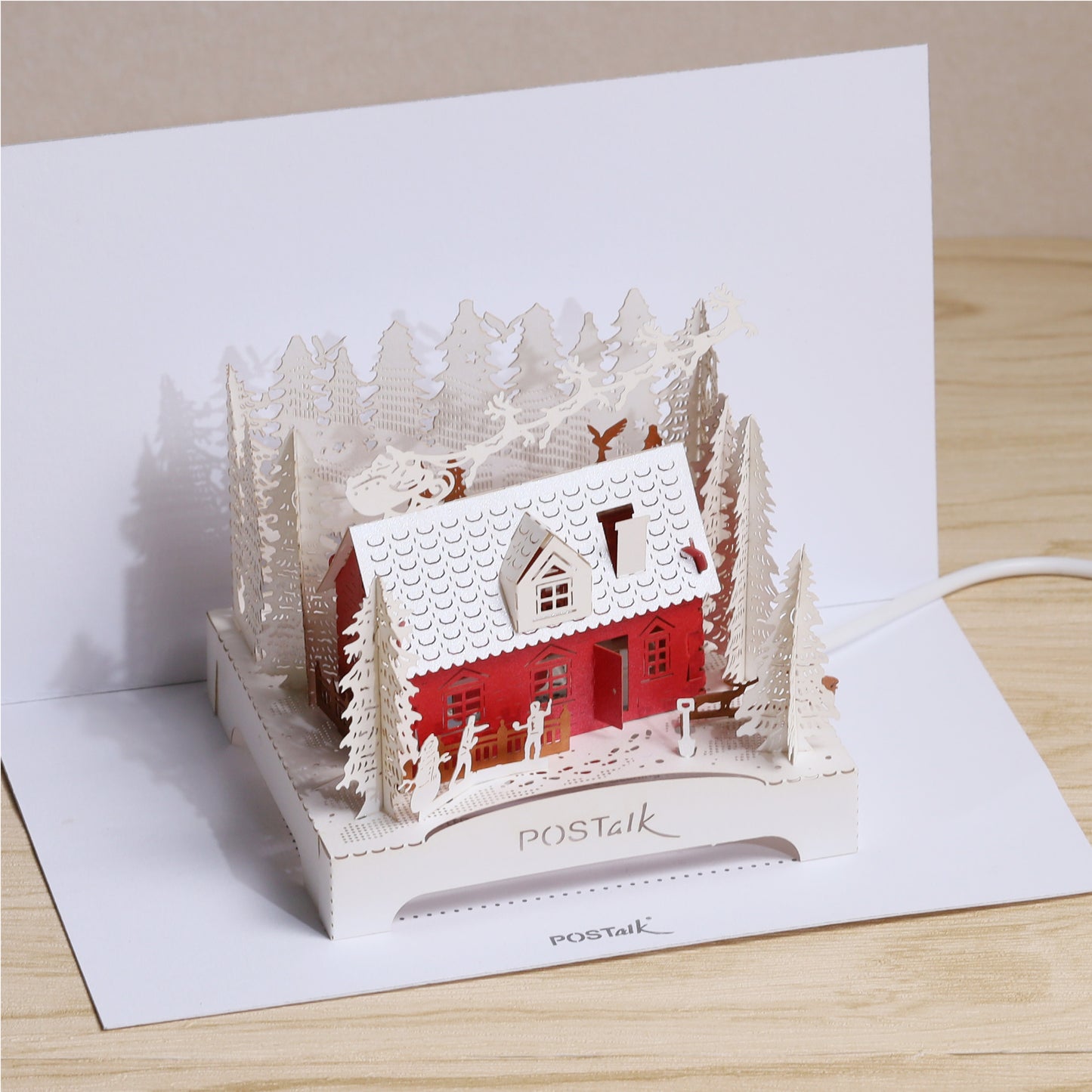 X'mas Village House (Grand Version) - POSTalk Light Model (LM-45)