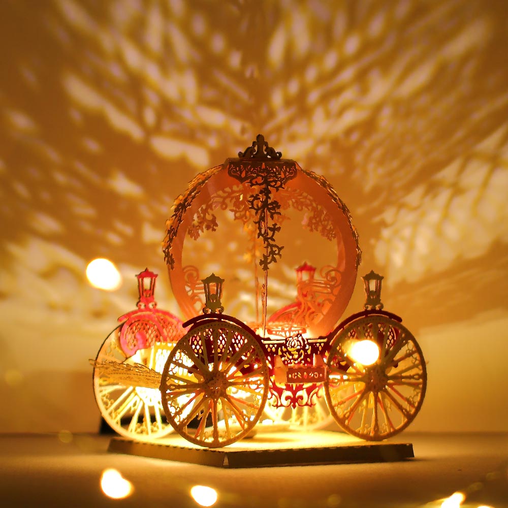 Pumpkin Ccarriage - POSTalk Light Model (LM-58)