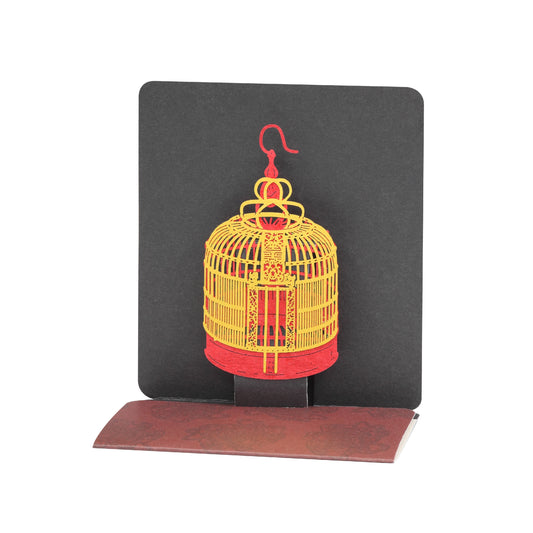 Bird Cage - POSTalk Greeting Card  (GC-18)