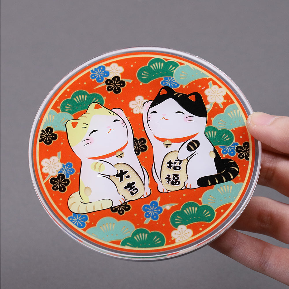 Lucky Cat - Layering Art 15W Wireless Charger (WC-10)