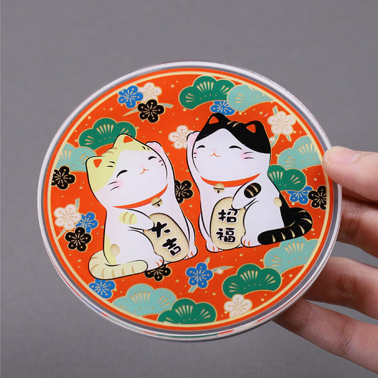 Lucky Cat - Layering Art 15W Wireless Charger (WC-10)