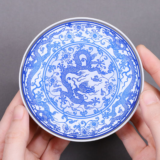 Porcelain - dragon 1 - Layering Art 15W Wireless Charger (WC-18)