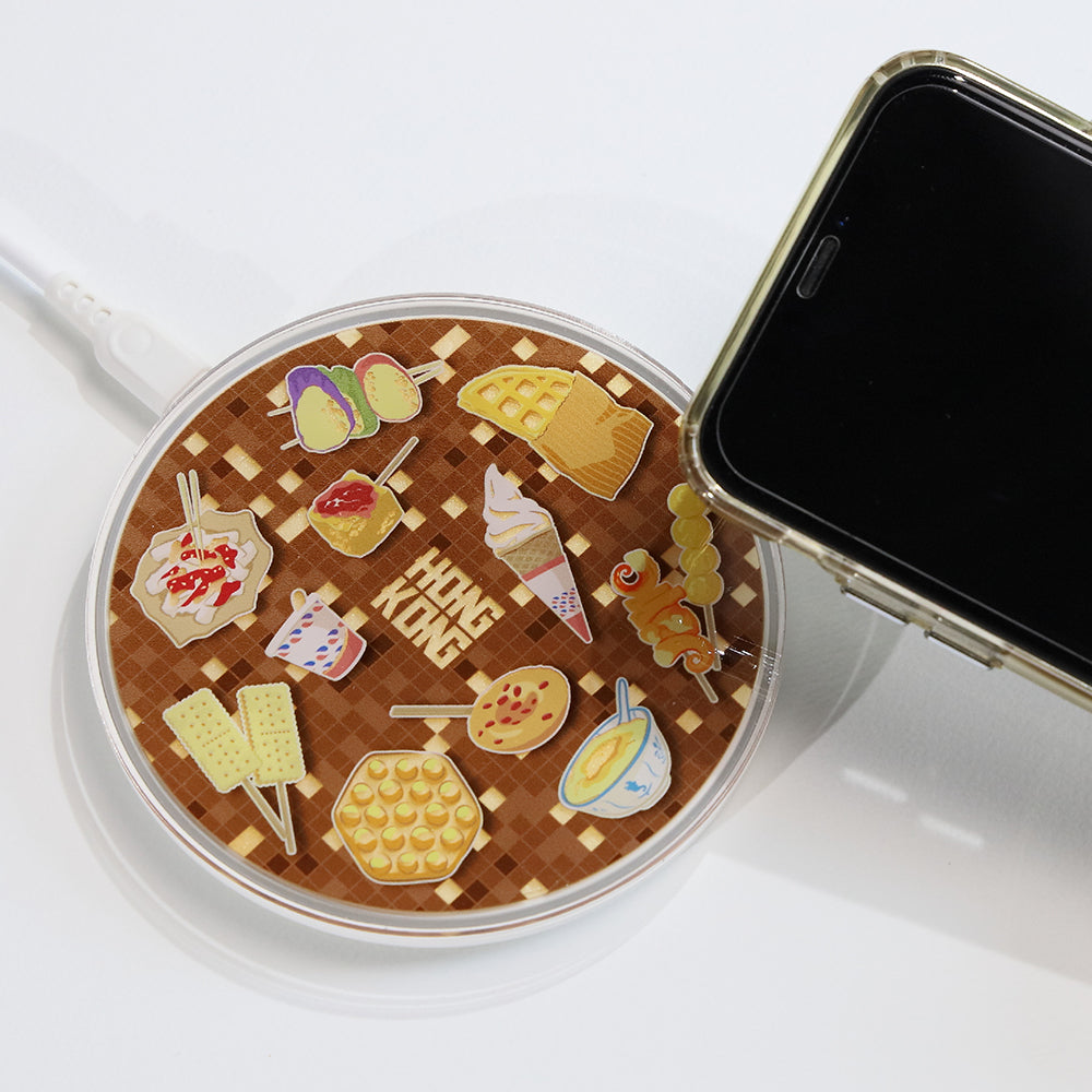 Street Food  - Layering Art 15W Wireless Charger (WC-23)