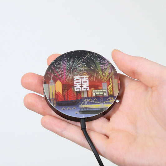 Victoria Harbour - FingerART Dynamic Qi2 15W Wireless Charger (MWC-02)