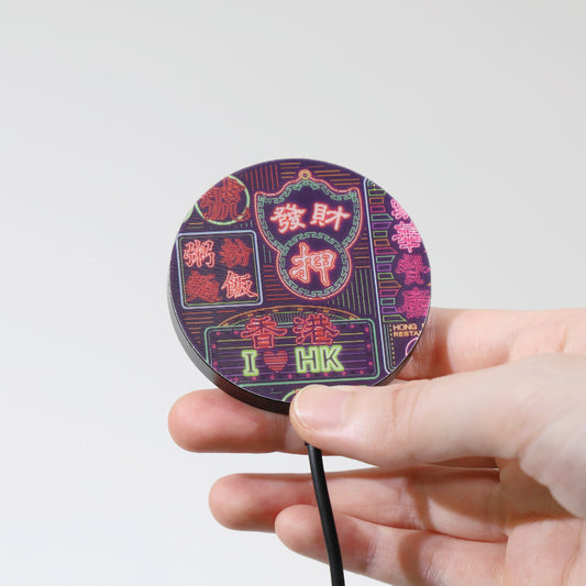 Neon Signs - FingerART Dynamic Qi2 15W Wireless Charger (MWC-03)