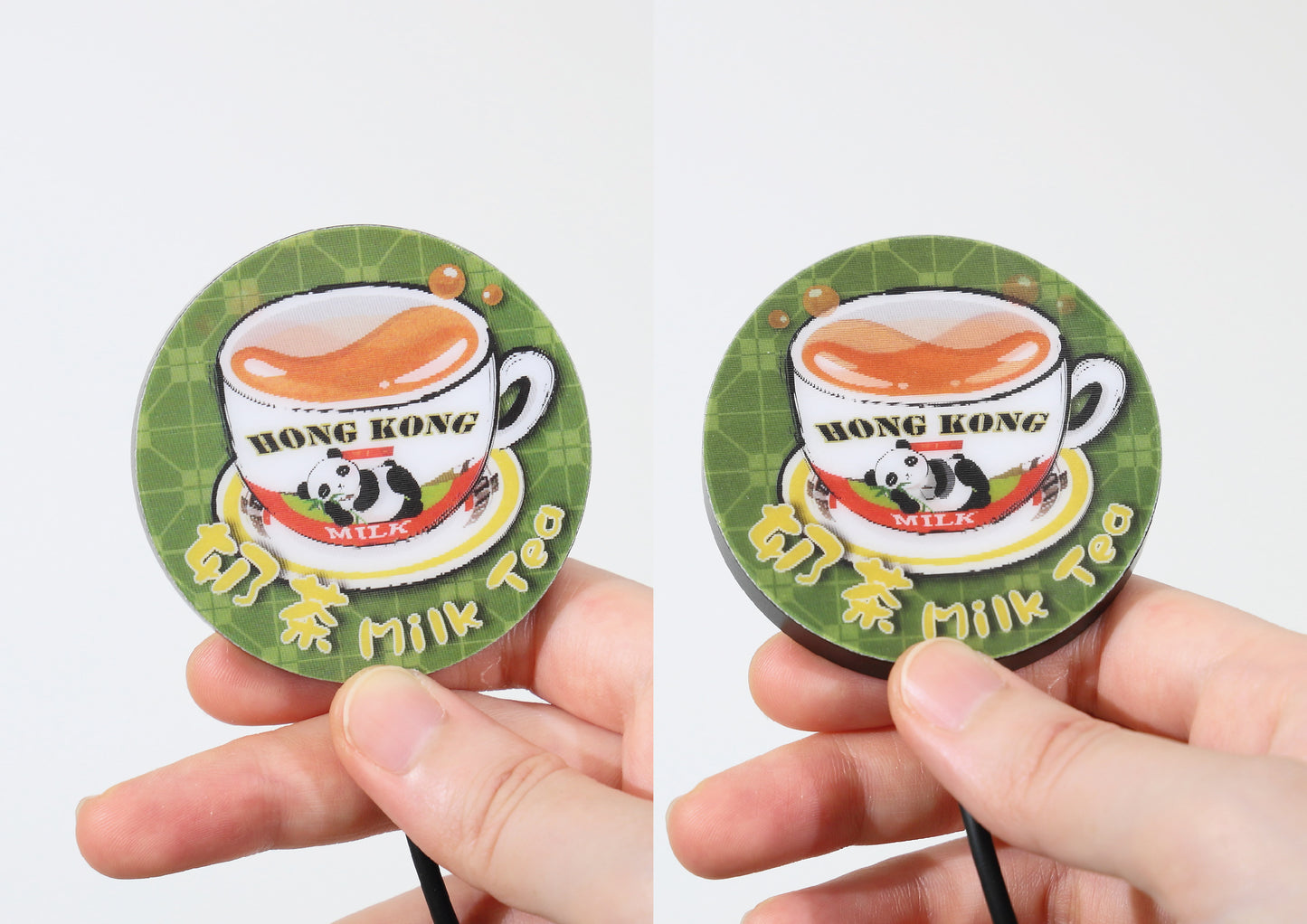 Hong Kong Milk Tea - FingerART Dynamic Qi2 15W Wireless Charger (MWC-04)