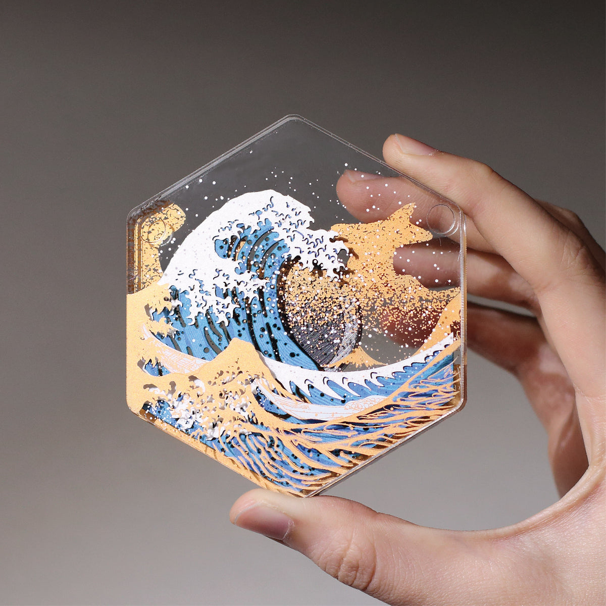 POSTalk Paper Art Magnet - The Great Wave (PM-17)
