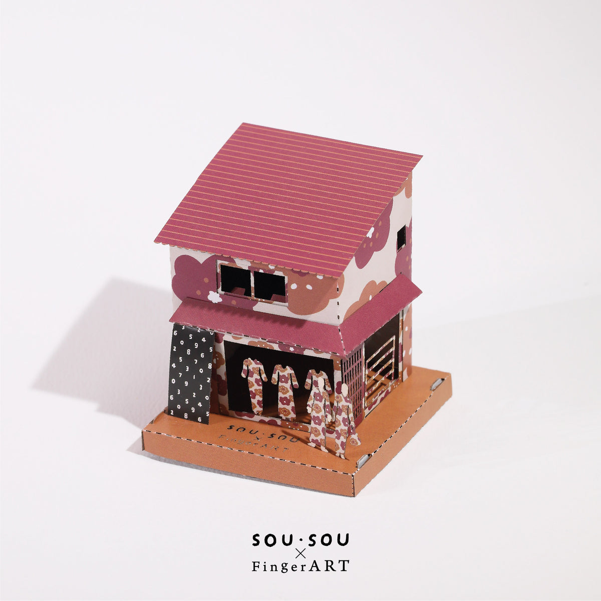 SOU·SOU Surprise House -  SOU·SOU x FingerART Paper Miniature Model (SS-5000)