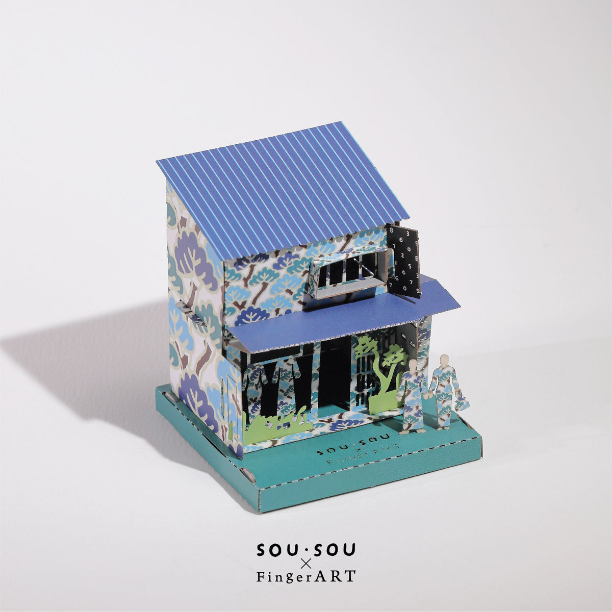 SOU·SOU Surprise House -  SOU·SOU x FingerART Paper Miniature Model (SS-5000)
