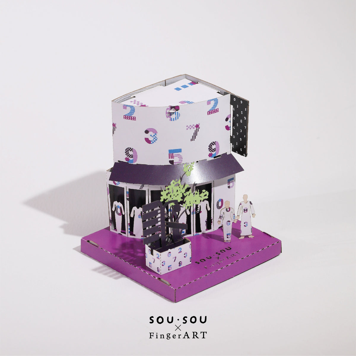 SOU·SOU Surprise House -  SOU·SOU x FingerART Paper Miniature Model (SS-5000)