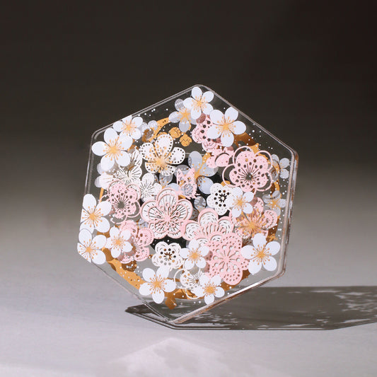POSTalk Paper Art Magnet - Cherry Blossom (PM-14)