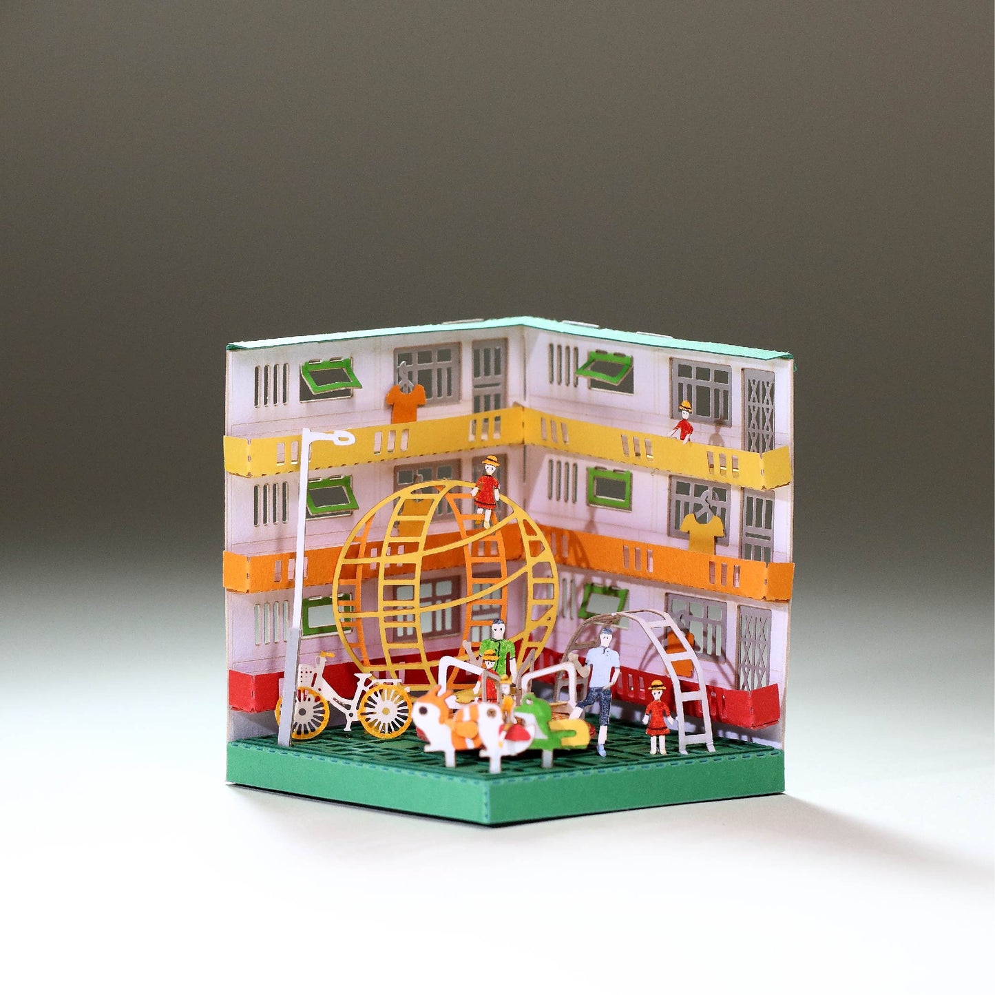 Playground - FingerART Paper Miniature Model (HK-5816)