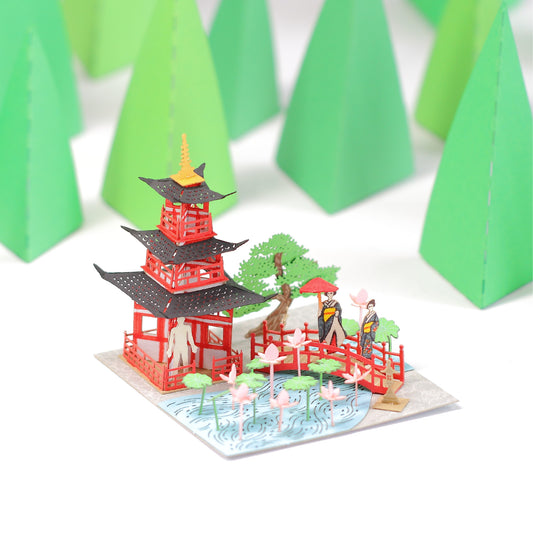 Sanjuunotou - FingerART Paper Miniature Model (SJ-512)