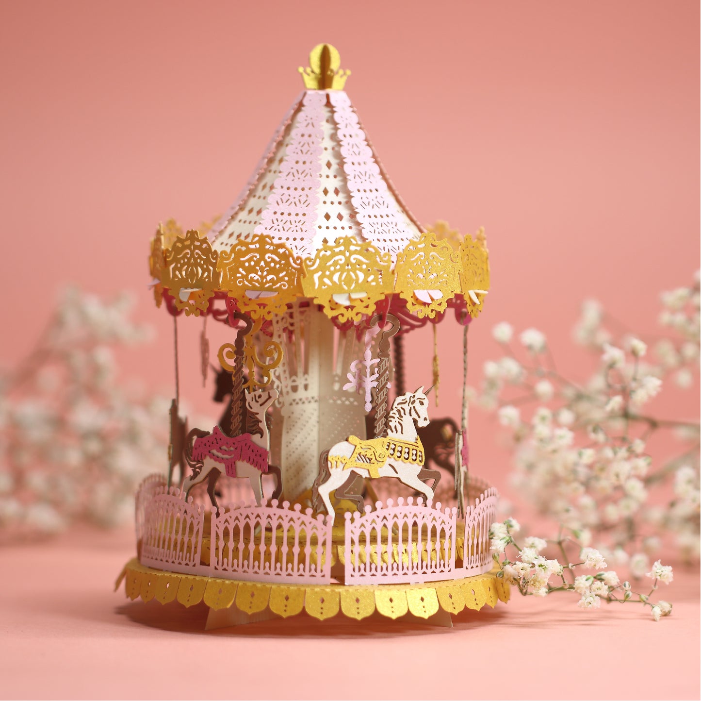 Merry Go Round (Grand Edition, Pink)  - POSTalk Light Model (LM-50)