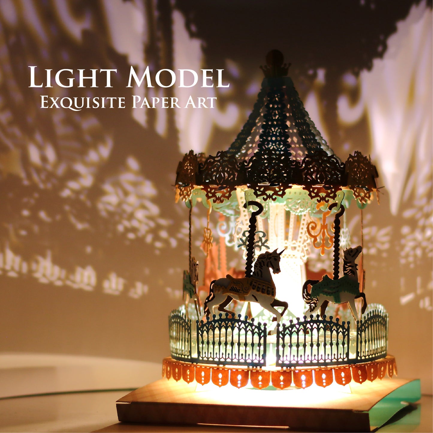 Merry Go Round (Grand Edition, blue)  - POSTalk Light Model (LM-49)