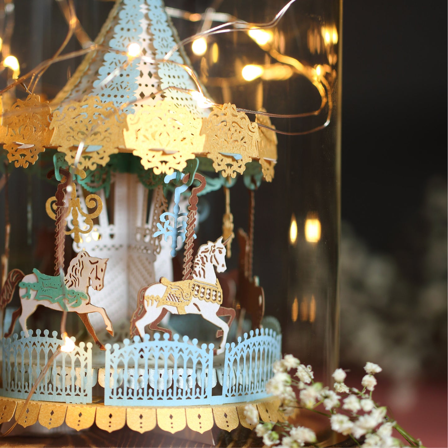 Merry Go Round (Grand Edition, blue)  - POSTalk Light Model (LM-49)