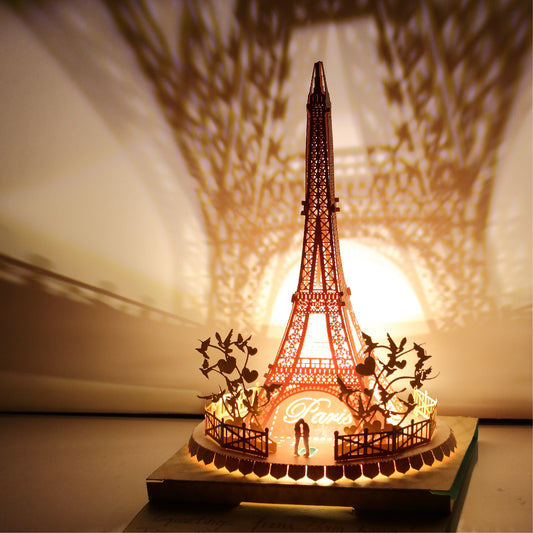 Paris Tower - Couple in Love Series  - POSTalk Light Model (LM-46)