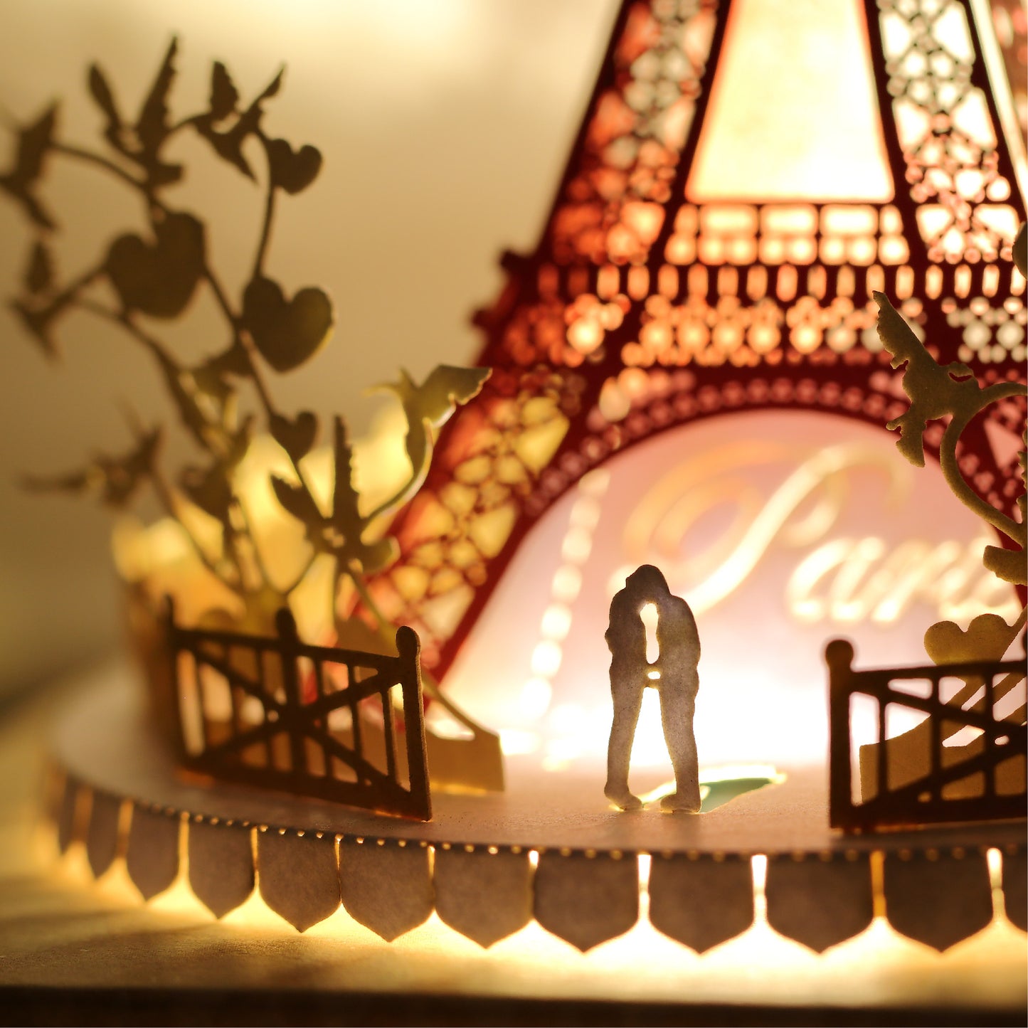 Paris Tower - Couple in Love Series  - POSTalk Light Model (LM-46)