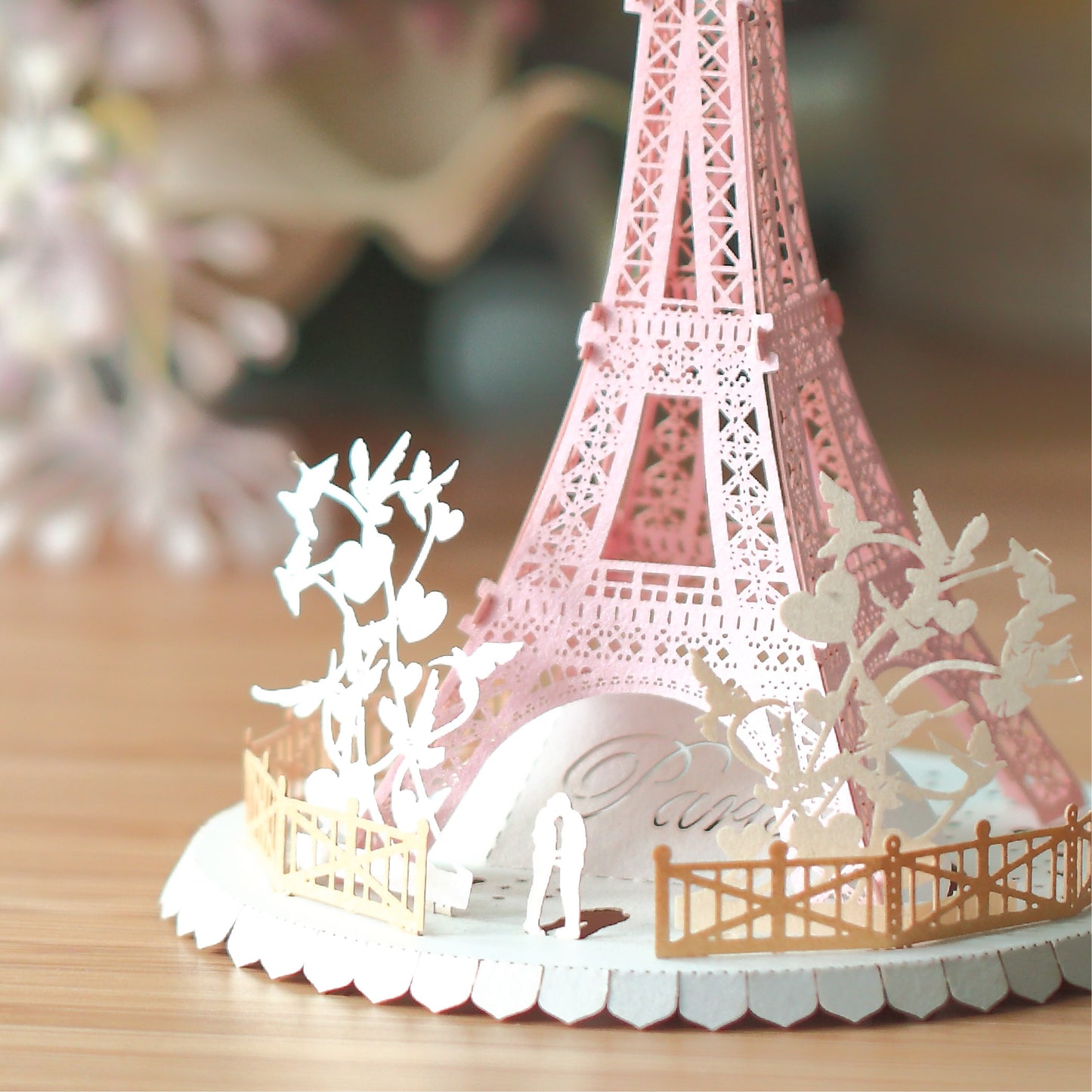 Paris Tower - Couple in Love Series  - POSTalk Light Model (LM-46)