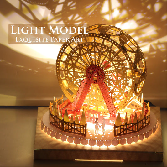 Ferris Wheel - Couple in Love Series  - POSTalk Light Model (LM-47)