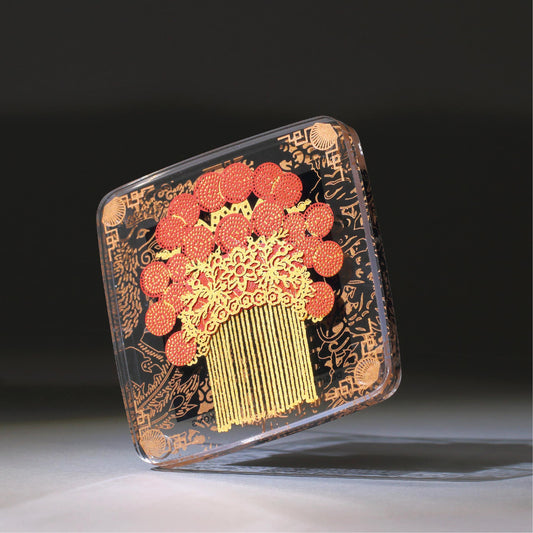 POSTalk Paper Art Magnet - Phoenix Crown (PM-04)