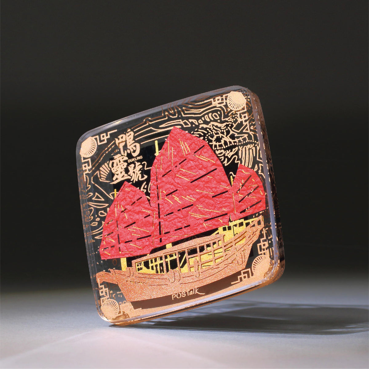 POSTalk Paper Art Magnet - Dukling Junk (PM-03)