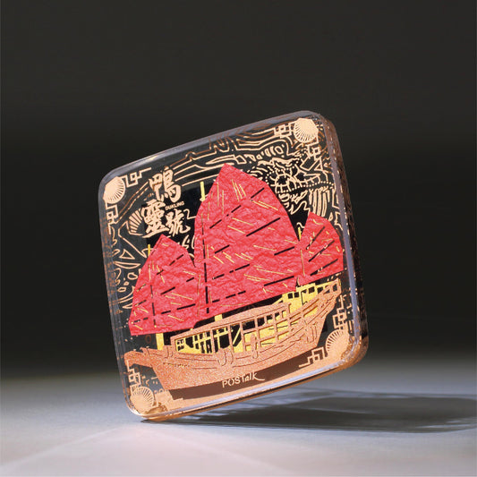 POSTalk Paper Art Magnet - Dukling Junk (PM-03)