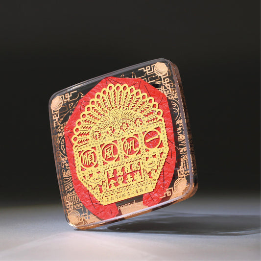 POSTalk Paper Art Magnet - Flower Plague (PM-06)